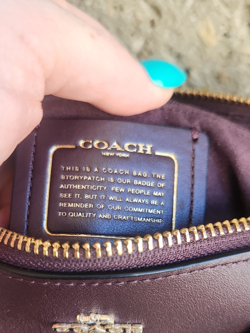 Coach Patent Mini Bennett Satchel - Picture 11 of 13